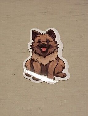 10/$10 Stickers Decal - Belgian Tervuren Puppy Dog Kawaii Animal Sticker - New